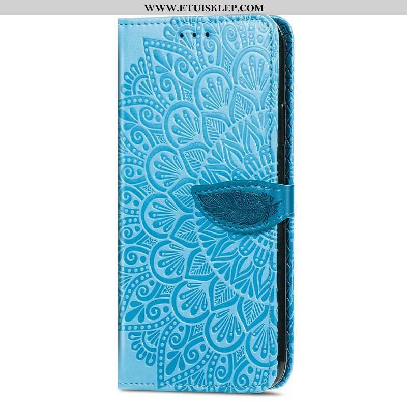 Etui Folio do iPhone 13 Mini Plemienne Liście